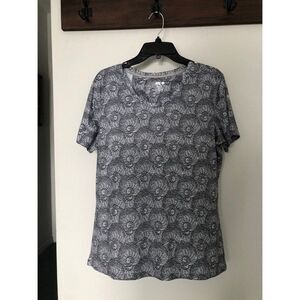 Reel legends gray women's shirt large